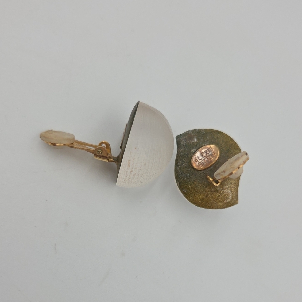 Alexis Bittar Lucite Clip On Earrings - Picture 4 of 5